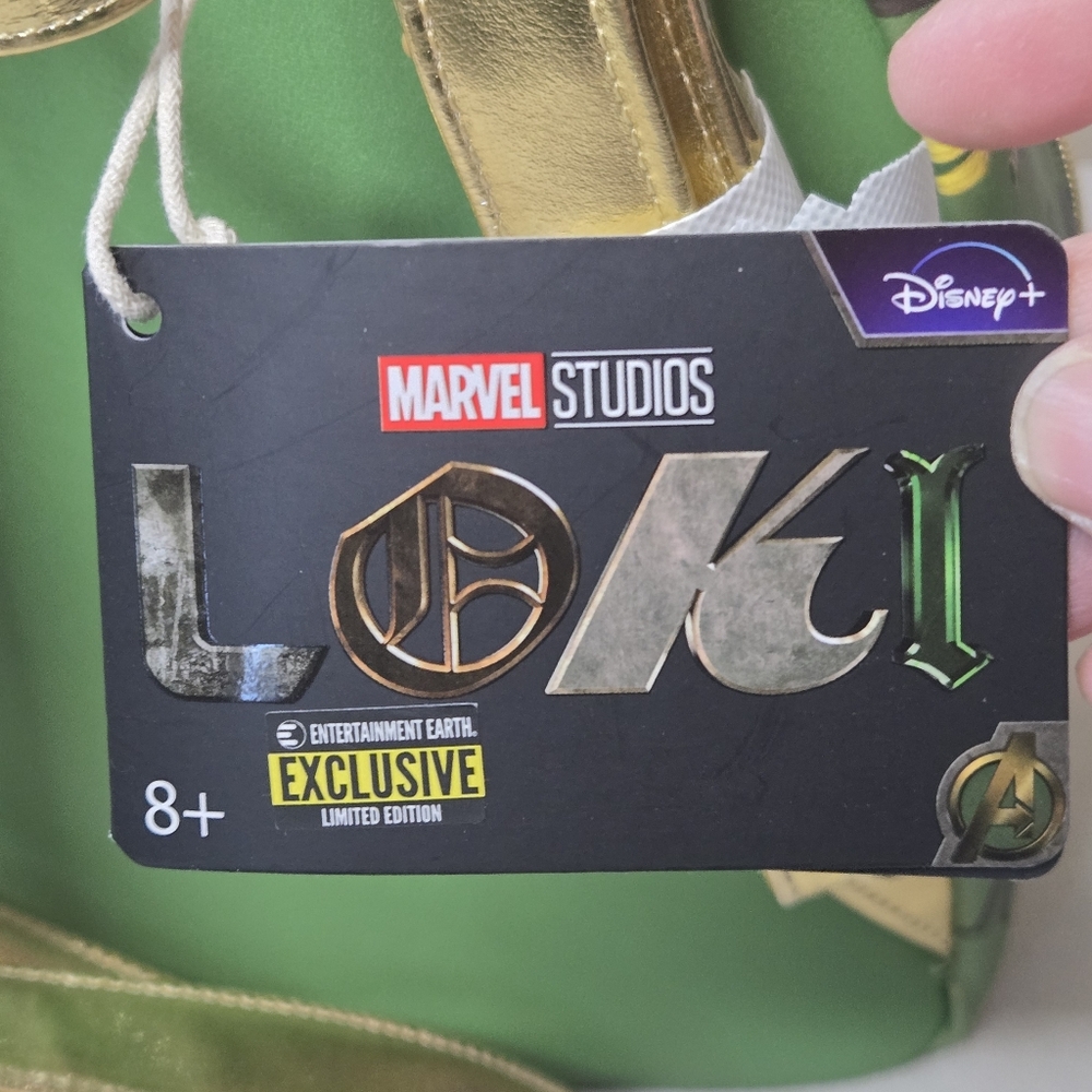 Loungefly Disney Marvel Loki Multiverse Variants Mini Backpack NWT - Picture 2 of 13
